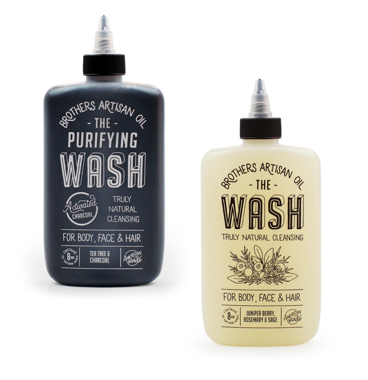 The Washes- for face, body, & hair